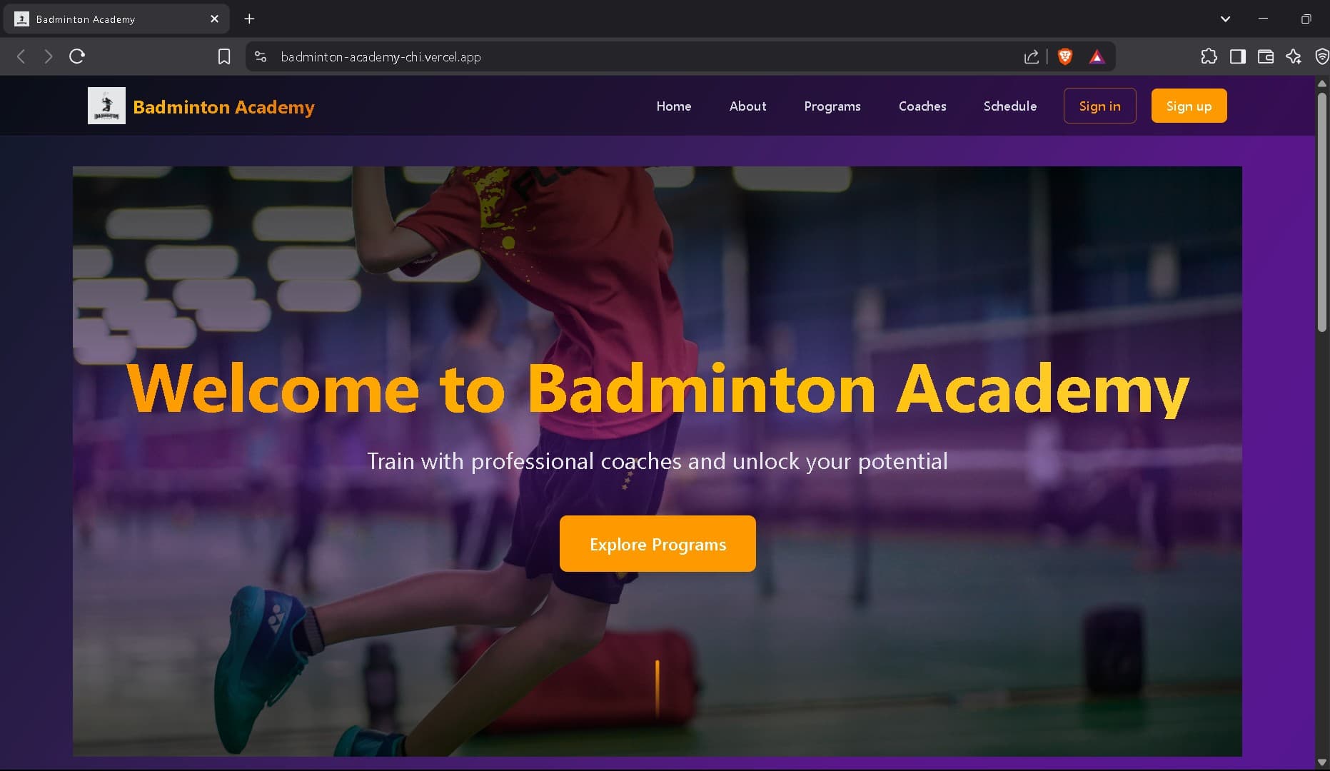 Badminton Academy
