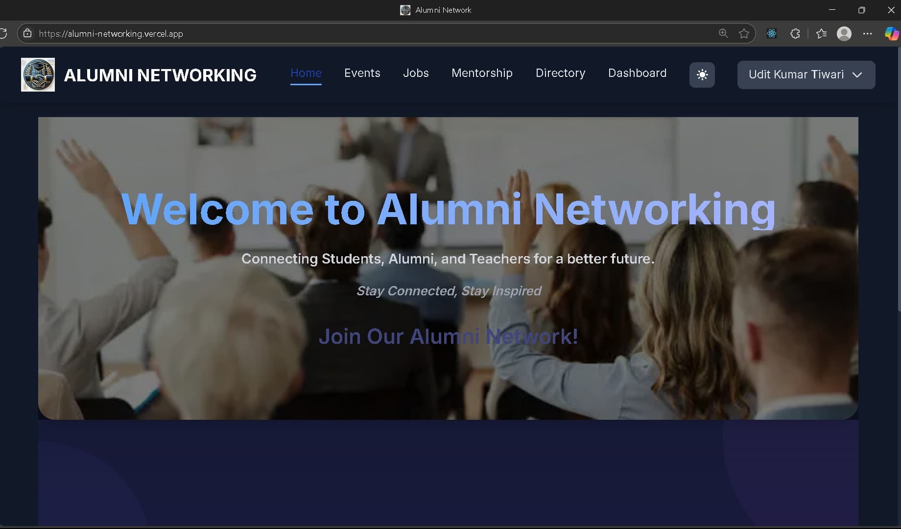 Alumni Networking App